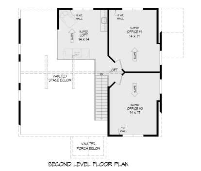 Second Floor for House Plan #940-01345