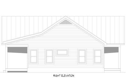 Modern Farmhouse House Plan #940-01346 Elevation Photo