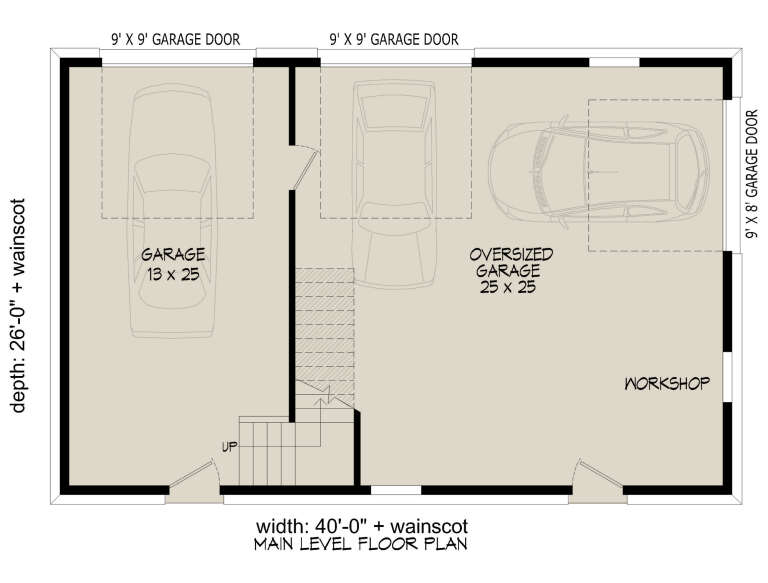 House Plan House Plan #34045 Drawing 1