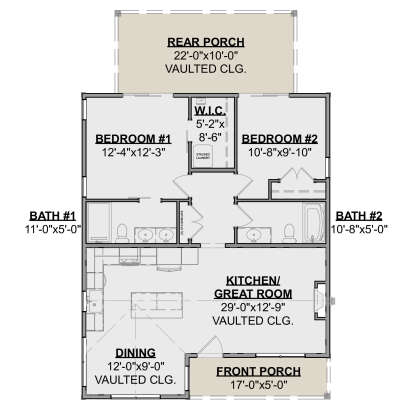 Main Floor  for House Plan #1462-00174