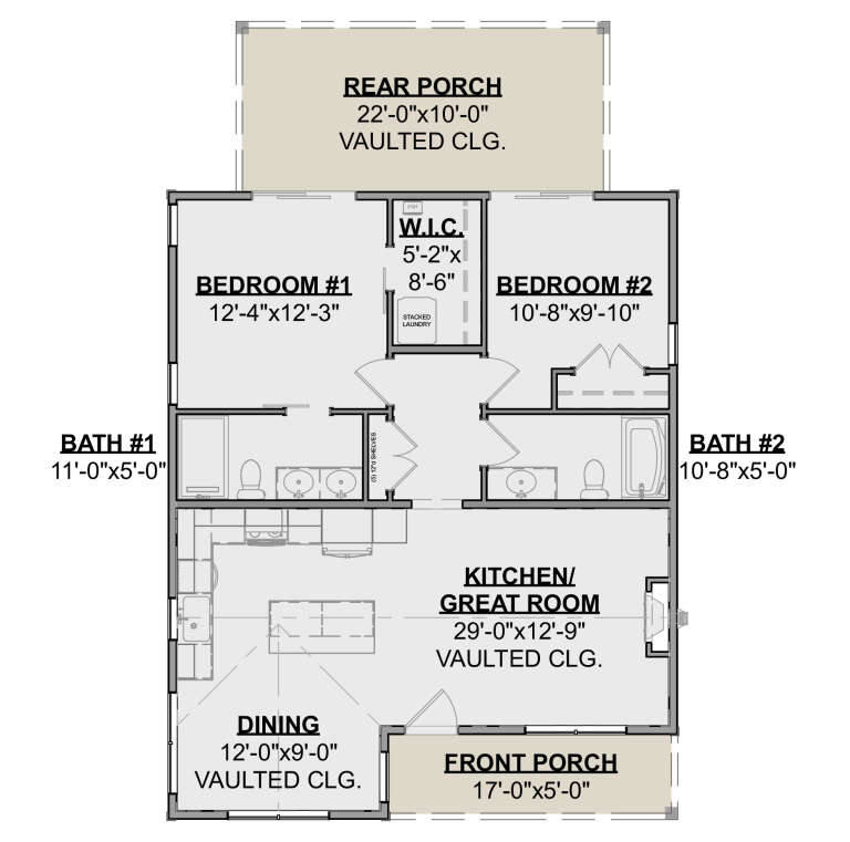 House Plan House Plan #34049 Drawing 1