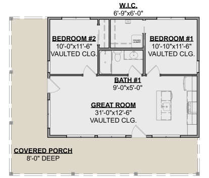 Main Floor for House Plan #1462-00175