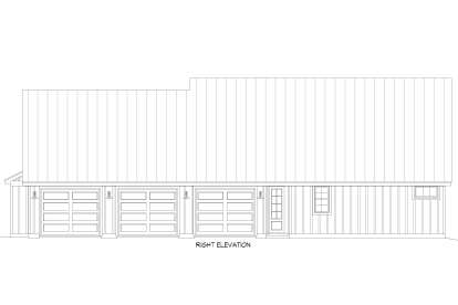 Modern Farmhouse House Plan #940-01351 Elevation Photo