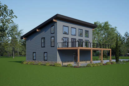 Contemporary House Plan #940-01352 Elevation Photo