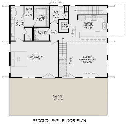 Second Floor for House Plan #940-01352