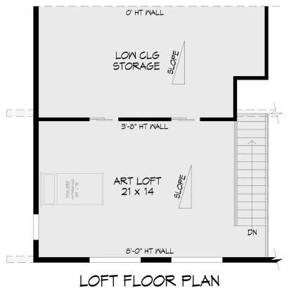 Loft for House Plan #940-01352
