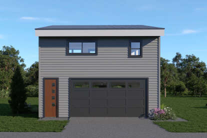 Modern House Plan #940-01353 Elevation Photo