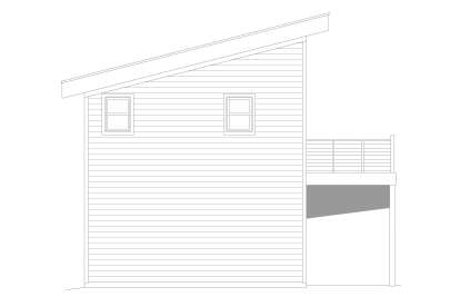 Modern House Plan #940-01353 Elevation Photo