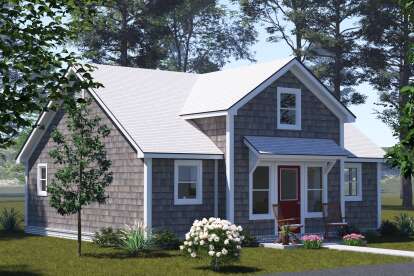 Cottage House Plan #4848-00501 Elevation Photo