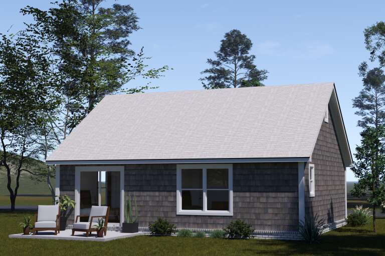 Cottage Plan - 820 Square Feet, 2 Bedrooms, 2 Bathrooms | Floor Plan ...