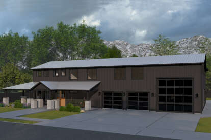 Barn House Plan #2802-00433 Elevation Photo