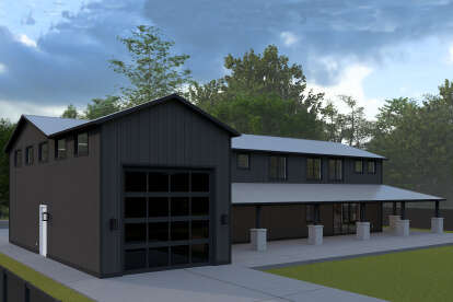 Barn House Plan #2802-00433 Elevation Photo