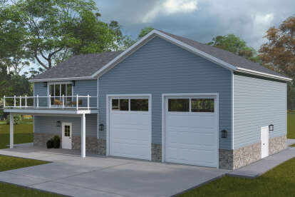 Traditional House Plan #2802-00435 Elevation Photo