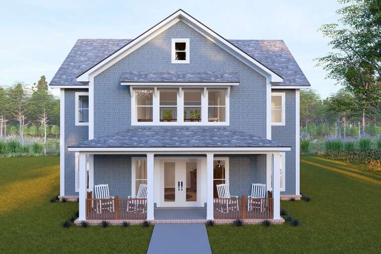 House Plan House Plan #34066 Front Elevation 