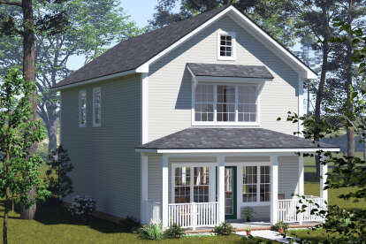 Traditional House Plan #4848-00504 Elevation Photo