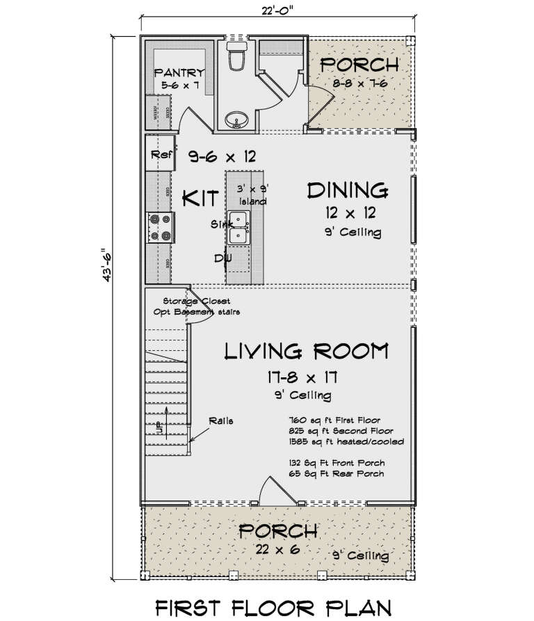 House Plan House Plan #34067 Drawing 1