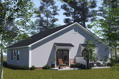 Cottage House Plan #4848-00505 Elevation Photo