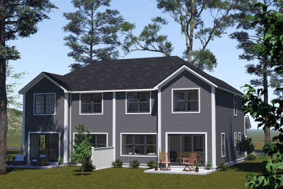 Traditional House Plan #4848-00507 Elevation Photo
