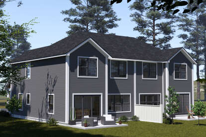 Traditional House Plan #4848-00507 Elevation Photo