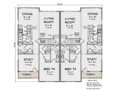 Main Floor  for House Plan #4848-00507