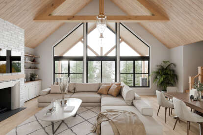 Barn House Plan #1958-00056 Additional Photo