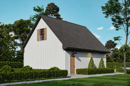 Modern Farmhouse House Plan #699-00462 Elevation Photo
