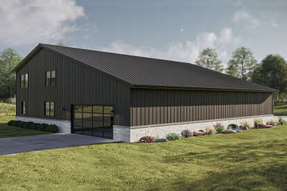 Barn House Plan #963-01182 Elevation Photo