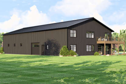 Barn House Plan #5032-00377 Elevation Photo
