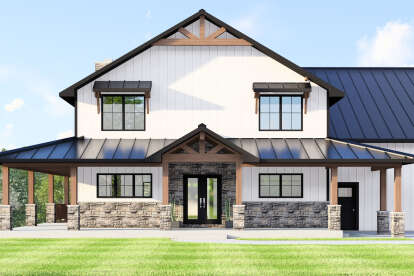 Barn House Plan #5032-00378 Elevation Photo