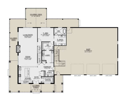 Main Floor  for House Plan #5032-00378