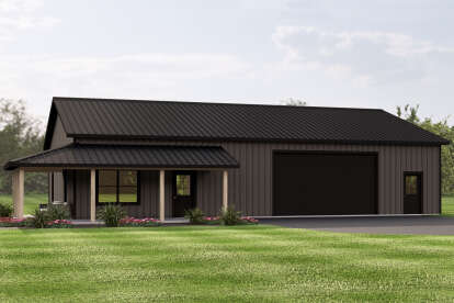 Barn House Plan #5032-00380 Elevation Photo
