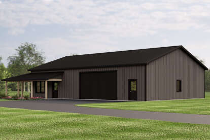 Barn House Plan #5032-00380 Elevation Photo