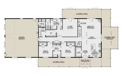 Main Floor  for House Plan #5032-00381
