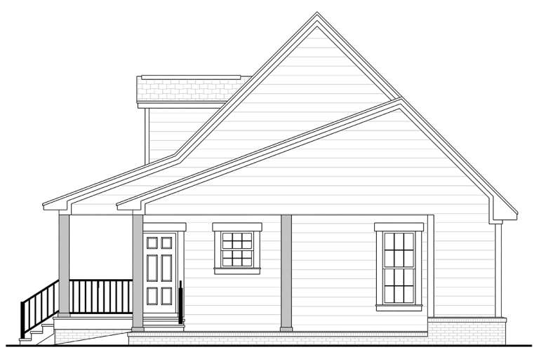 Cottage House Plan #041-00025 Elevation Photo