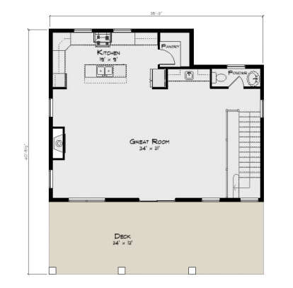 Third Floor for House Plan #8816-00006