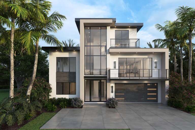 House Plan House Plan #34085 Front Elevation 