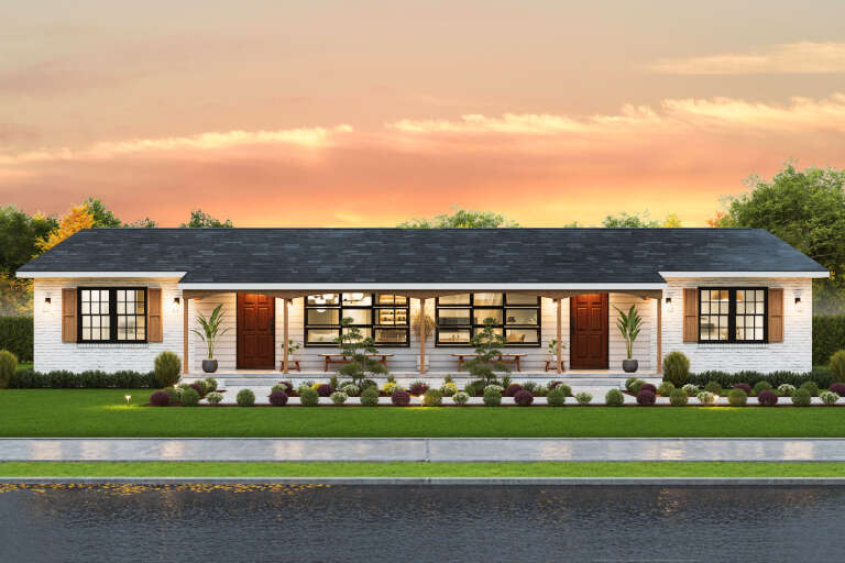 House Plan House Plan #34086 Front Elevation 