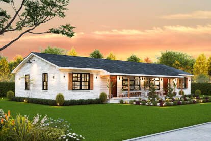 Country House Plan #699-00463 Elevation Photo