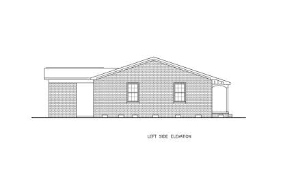 Country House Plan #699-00463 Elevation Photo