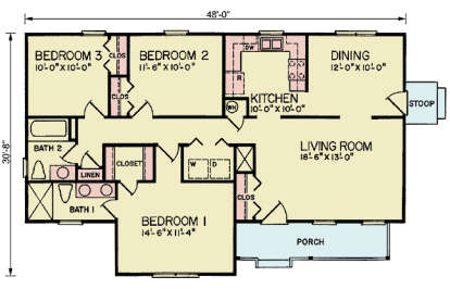 Main Floor  for House Plan #699-00467