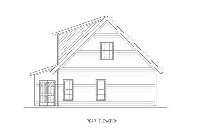 Modern Farmhouse House Plan #699-00468 Elevation Photo