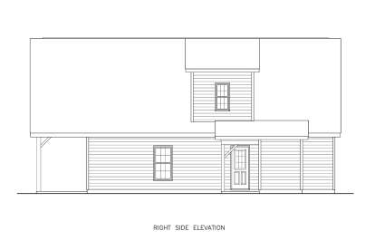 Modern Farmhouse House Plan #699-00468 Elevation Photo