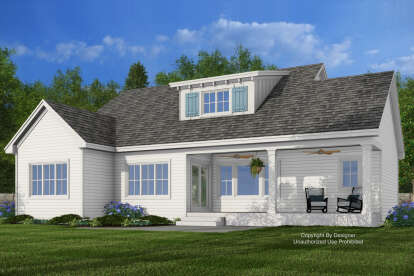 Modern Farmhouse House Plan #098-00657 Elevation Photo