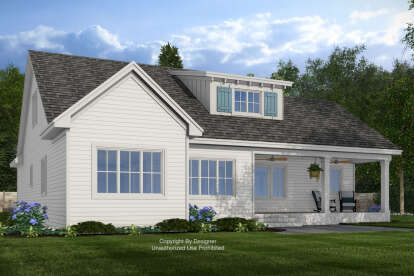 Modern Farmhouse House Plan #098-00657 Elevation Photo