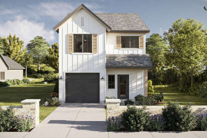 Modern Farmhouse House Plan #963-01183 Elevation Photo