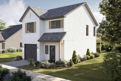Modern Farmhouse House Plan #963-01183 Elevation Photo