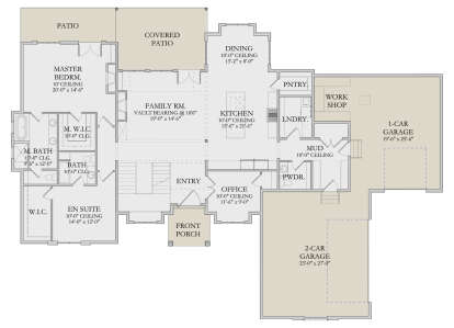Main Floor  for House Plan #6422-00103