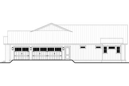 Modern Transitional House Plan #041-00405 Elevation Photo