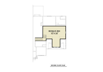 Bonus Room for House Plan #2464-00198