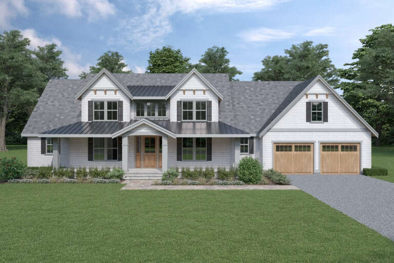 House Plan House Plan #34107 Front Elevation 